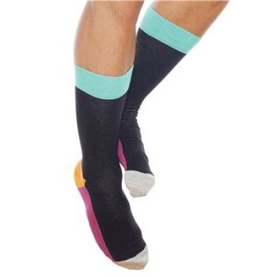Happy socks Five Color Sock Black * Fri Frakt *