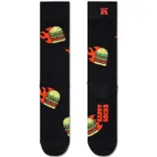 Happy socks 3-pack Flaming Burger Sock