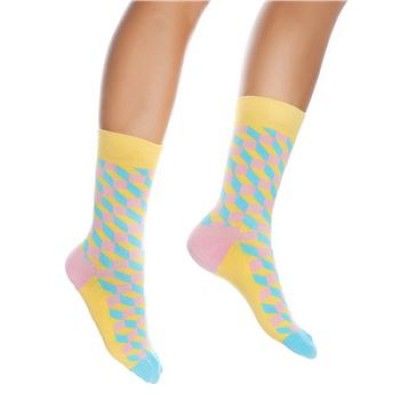 Happy socks Illusion Sock Pink * Fri Frakt *