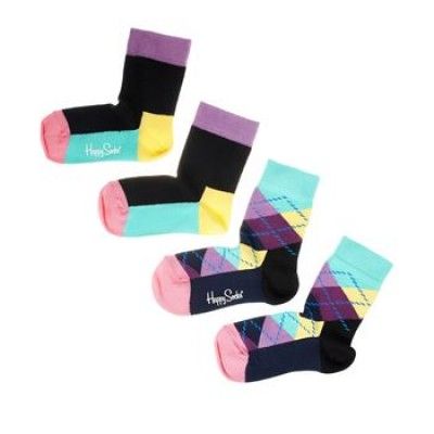 Happy socks 2-pack Kids Argyle Sock Mint * Fri Frakt * * Kampanj *