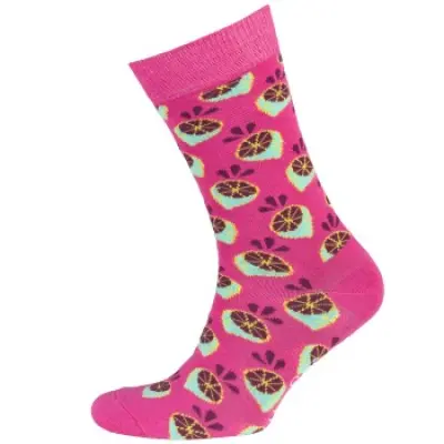 Happy Socks Lime Sock * Fri Frakt * * Kampanj *