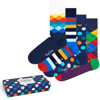 Happy socks 4-pack Mix Socks Gift Box