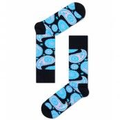 Happy socks - Paisley sock - Black/Blue