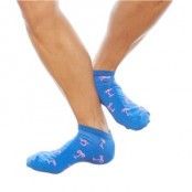 Happy socks Palm Beach Low Sock Blue * Fri Frakt *