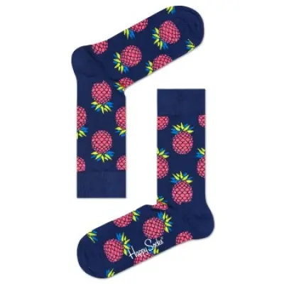 Happy Socks Pineapple Sock * Fri Frakt *