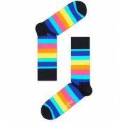 Happy socks -Stripe sock - Black