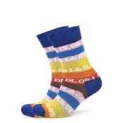 Happy Socks The Beatles Ob-La-Stripe Sock - Blue - 41-46