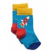 Kids Rocket Sock Sockor Strumpor Multi/patterned Happy Socks