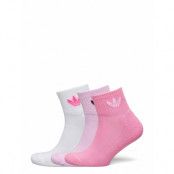 Mid Ankle Sck *Villkorat Erbjudande Lingerie Socks Footies/Ankle Socks Vit Adidas Originals