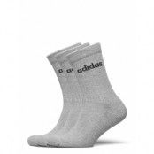 Half-Cushi D Crew Socks 3 Pairs Underwear Socks Regular Socks Grå Adidas Performance