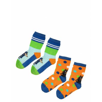 MUMIN Hemulen Socks 2Pack Multi/patterned