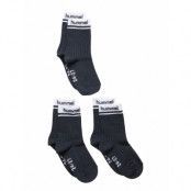 Hmlconi 3-Pack Sock Sockor Strumpor Blue Hummel