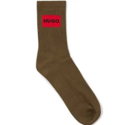 HUGO 2-pack Label Rib Col Socks