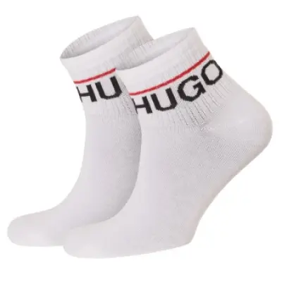 HUGO 2-pack Label Rib Short Socks
