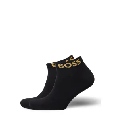 2P As Gold Cc Ankelstrumpor Korta Strumpor Svart BOSS