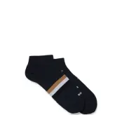 2P As Letters Cc *Villkorat Erbjudande Ankelstrumpor Korta Strumpor Marinblå BOSS