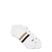 2P As Letters Cc *Villkorat Erbjudande Ankelstrumpor Korta Strumpor Vit BOSS