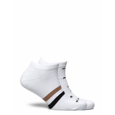 2P As Letters Cc *Villkorat Erbjudande Ankelstrumpor Korta Strumpor Vit BOSS