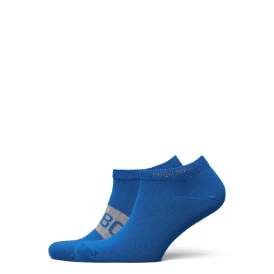 2P As Logo Cc Ankelstrumpor Korta Strumpor Blå BOSS