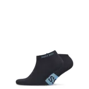 2P As Logo Cc Ankelstrumpor Korta Strumpor Blå BOSS