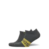 2P As Logo Cc Ankelstrumpor Korta Strumpor Grå BOSS