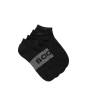 2P As Logo Cc Ankelstrumpor Korta Strumpor Svart BOSS