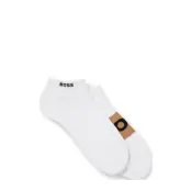 2P As Logo Cc Ankelstrumpor Korta Strumpor Vit BOSS