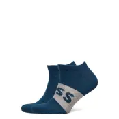 2P As Logo Col Cc *Villkorat Erbjudande Ankelstrumpor Korta Strumpor Blå BOSS