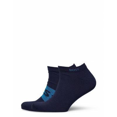 2P As Logo Col Cc Ankelstrumpor Korta Strumpor Svart BOSS