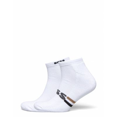 2P As Plush Iconic Cc Ankelstrumpor Korta Strumpor White BOSS