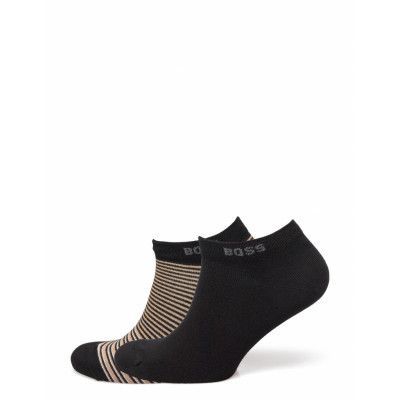 2P As Str Bamboo Vi Ankelstrumpor Korta Strumpor Black BOSS