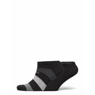 2p As Stripe Cc Ankelstrumpor Korta Strumpor Svart BOSS