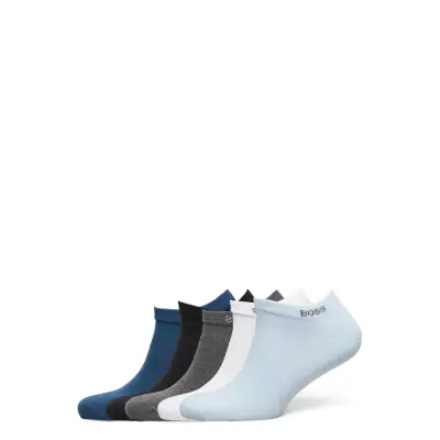5P As Uni Color Cc *Villkorat Erbjudande Ankelstrumpor Korta Strumpor Blå BOSS