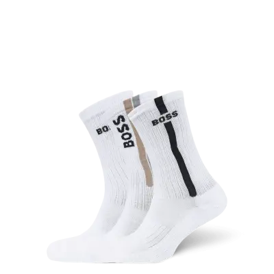 BOSS 3P Qs Rib Line Cc - White - 39-42