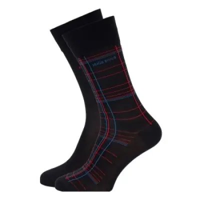 BOSS 2-pack Logo Mercerized Cotton Sock