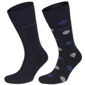 Hugo Boss 2-pack Design Rib Socks * Fri Frakt * * Kampanj *