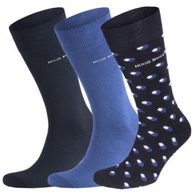 Hugo Boss 3-pack Design Ribbed Socks Giftset * Fri Frakt * * Kampanj *