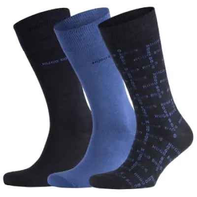 Hugo Boss Designbox Sock 3-pack * Fri Frakt * * Kampanj *
