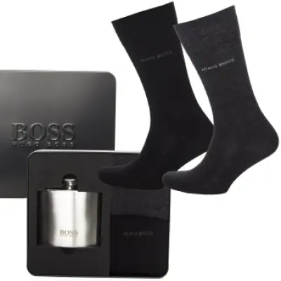 Hugo Boss 2-pack RS Sock and Bottle Gift Set * Fri Frakt * * Kampanj *