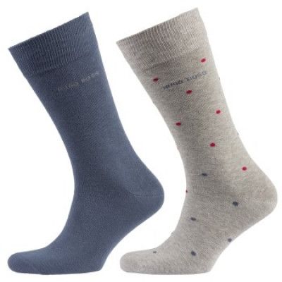 Hugo Boss Socks Polka Dot Pattern 2-pack * Fri Frakt * * Kampanj *