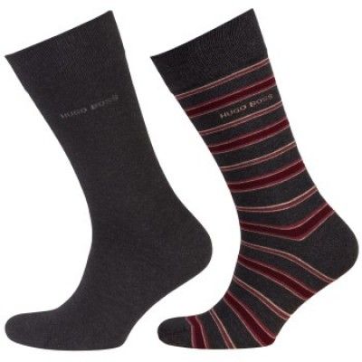 Hugo Boss Socks Stripe 2-pack * Fri Frakt *