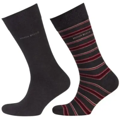 Hugo Boss Socks Stripe 2-pack * Fri Frakt *