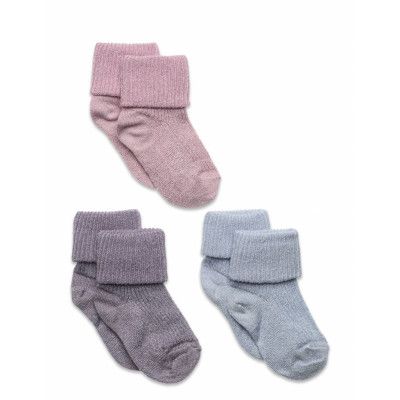 Mp Denmark Ida Glitter Socks - 3-Pack Multi/patterned