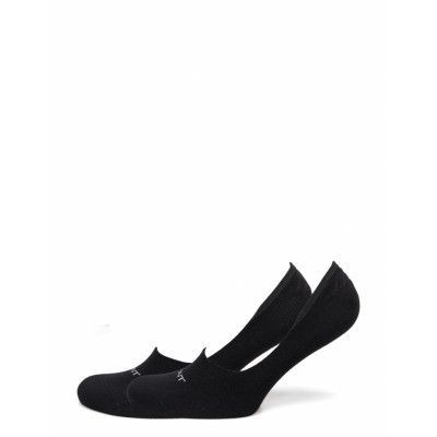 Invisible Socks 2-Pack Ankelstrumpor Korta Strumpor Svart GANT