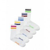 Jacbenjamin Tennis Socks 5 Pack Jnr Sockor Strumpor White Jack & J S