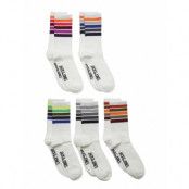 Jack & J S Jacathletic Rainbow Tennis Socks 5 Jnr Multi/patterned