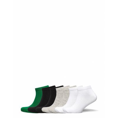 Jacparker Solid Short Socks 7 Pack Ankelstrumpor Korta Strumpor Vit Jack & J S