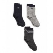 Helly Hansen K Wool Sock 3Pk Multi/patterned