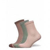 Karen Socks - 3-Pack Sockor Strumpor Multi/patterned Mp Denmark