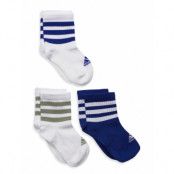 Kids Bts 3Pp Sockor Strumpor Multi/patterned Adidas Performance